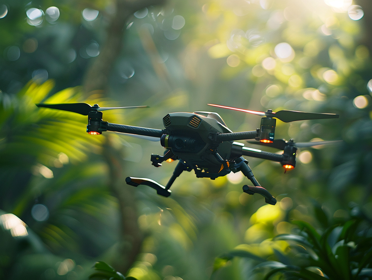 drone  marché